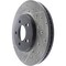 Centric Parts Sport Drilled/Slotted Brake Rotor, 127.61072R 127.61072R - alternate 3